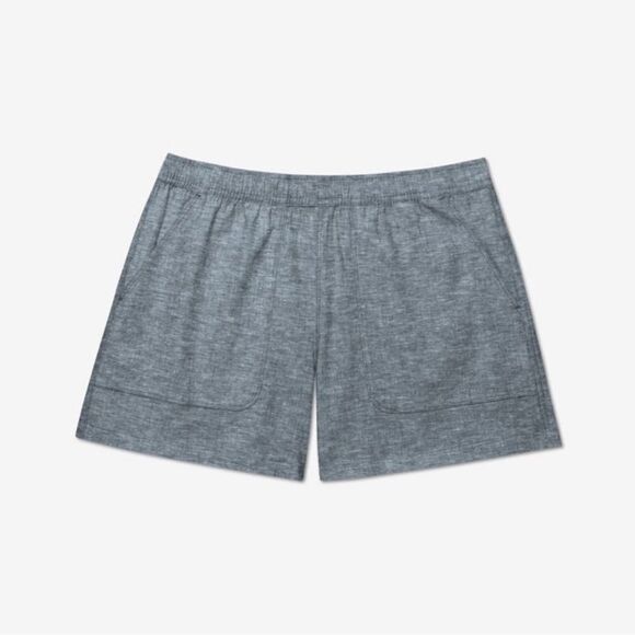 allbirds Pants - Allbirds Hemp Pull On Camp Grey Heathered Shorts Size XL